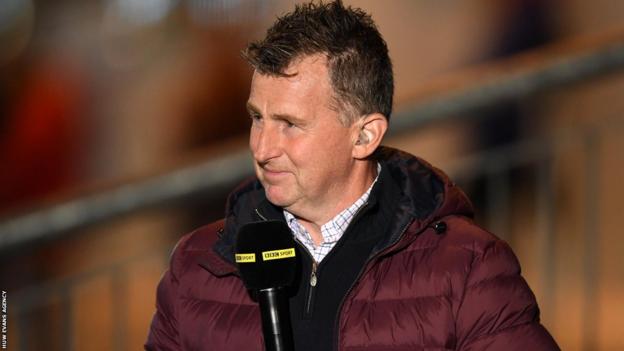 Nigel Owens has worked as a television pundit since retiring as a referee