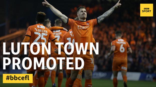 League One promotion: Luton Town and Barnsley return to Championship