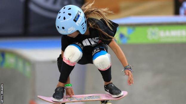 Sky Brown Skateboarder