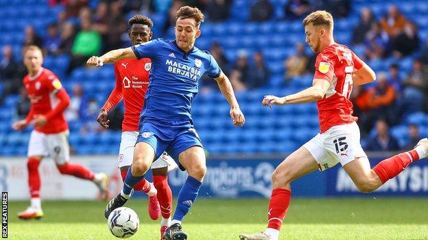 Ryan Wintle: Blackpool sign midfielder from Cardiff on loan - BBC Sport