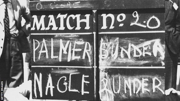 Open scoreboard 1962