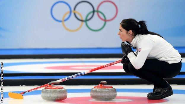 GB curling skip Eve Muirhead