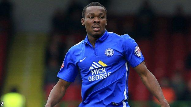 Peterborough forward Souleymane Coulibaly