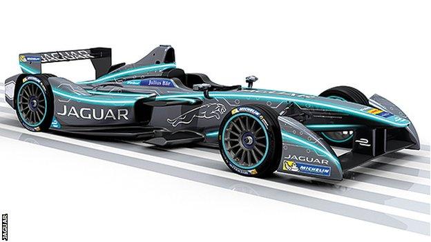 Jaguar Formula E car