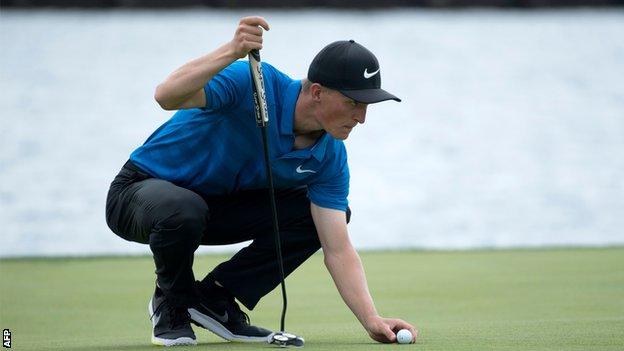 French Open Marcus Kinhult Leads By Two Shots After Two Rounds Bbc Sport