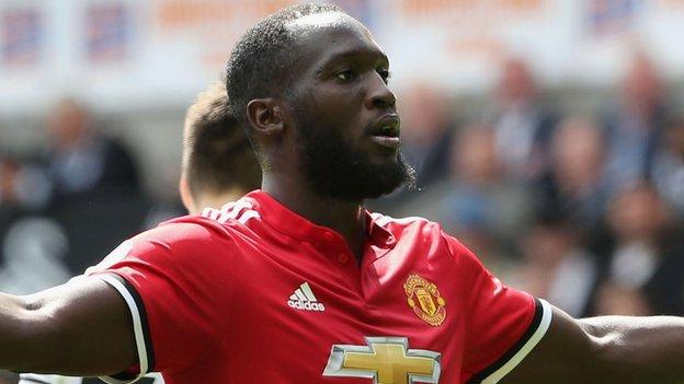 Manchester United striker Romelu Lukaku