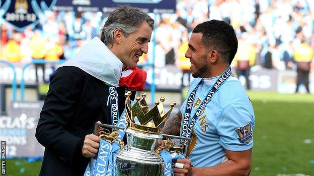 Former Manchester City boss Roberto Mancini