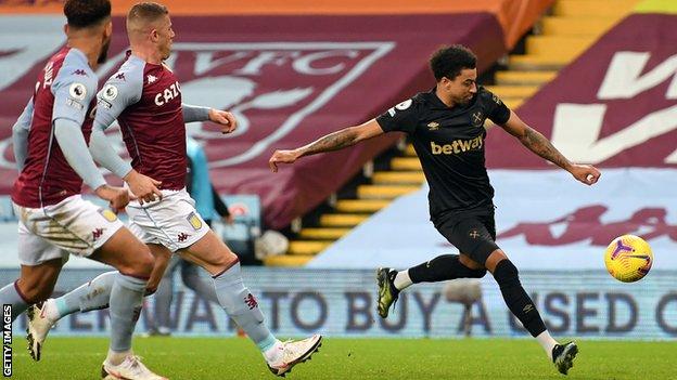 Aston Villa 1 3 West Ham United Jesse Lingard Scores Debut Double c Sport