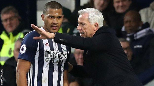 West Brom are currently bottom of the Premier League, seven points from safety