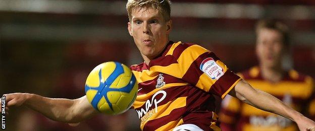 Alan Connell at Bradford in 2012/13