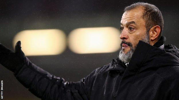 Wolves boss Nuno Espirito Santo