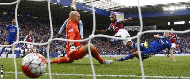 Jamie Vardy's winner against Leicester