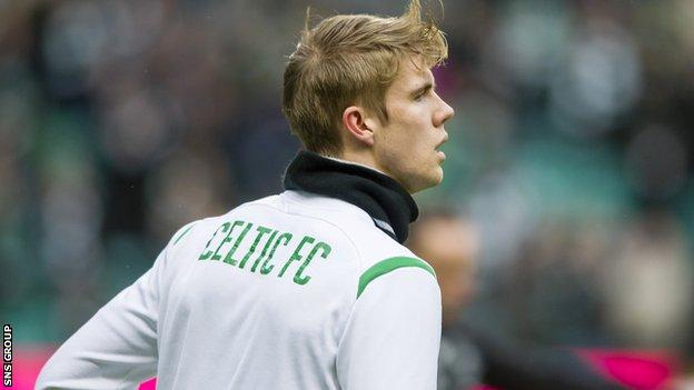 Celtic defender Kristoffer Ajer