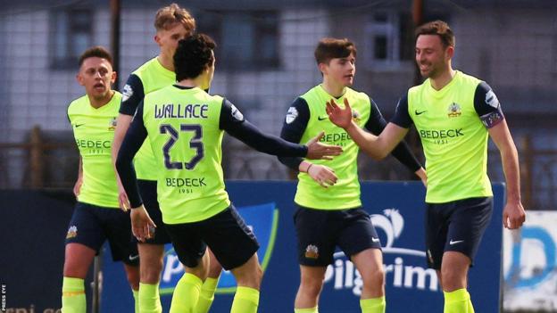 Matthew Fitzpatrick celebrates his goal