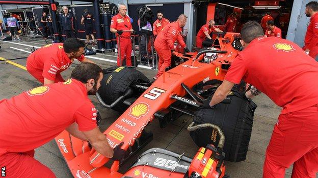 Italian Gp Ferrari Won T Bridge Gap Mattia Binotto Bbc Sport