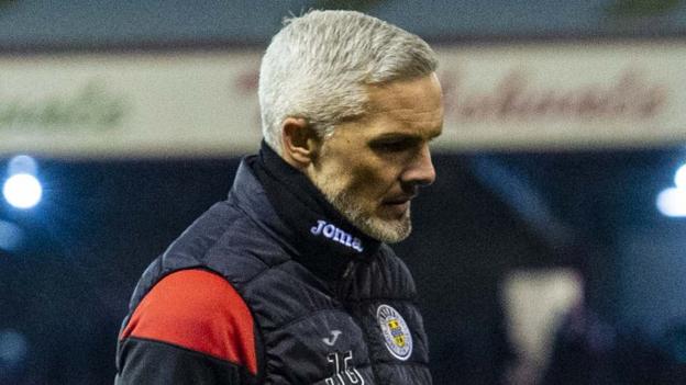 St Mirren 'not a million miles away' - Jim Goodwin plays down pressure