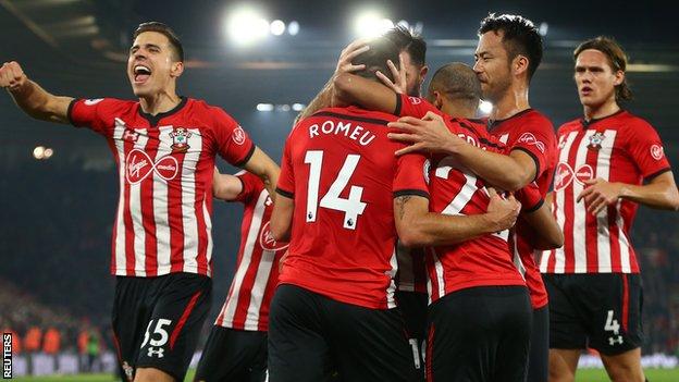 Southampton celebrate