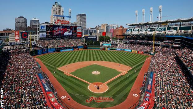 The Cleveland Indians' home, Progressive Field