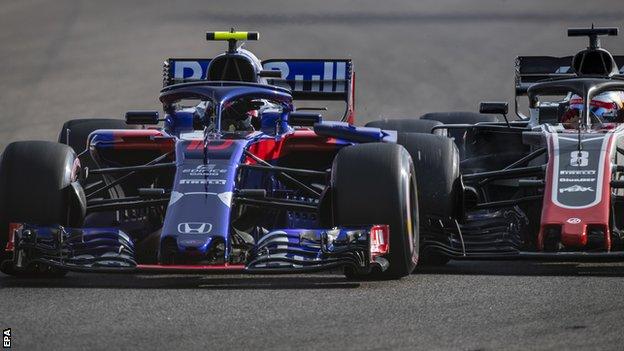 Pierre Gasly and Romain Grosjean