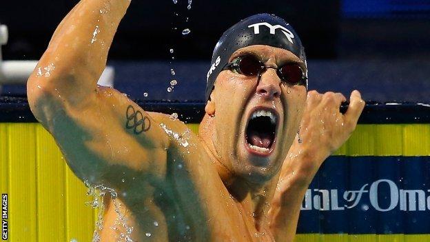 American swimmer Matt Grevers