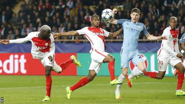 Tiemoue Bakayoko scored against Manchester City in last season's Champions League