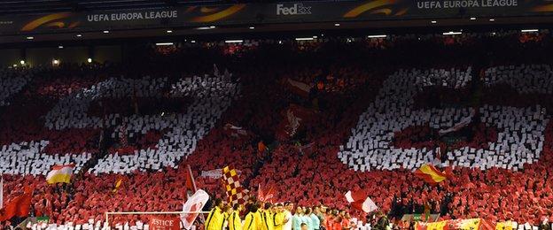 Anfield commemorates the 27th anniversary of the Hillsborough disaster