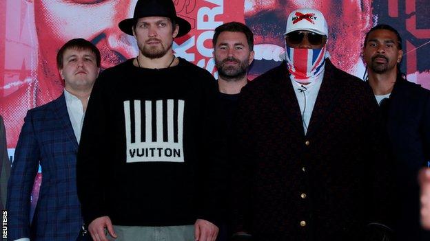 Usyk and Chisora were due to fight on 23 May in London