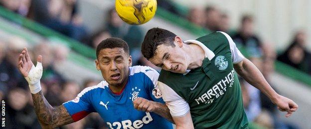 Hibs and Rangers are challenging for the Championship title