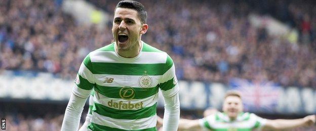 Celtic midfielder Tom Rogic