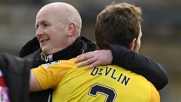 David Martindale et Nicky Devlin