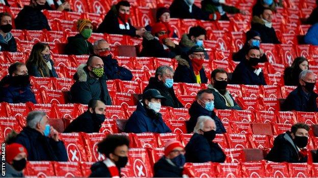 Fans at Emirates