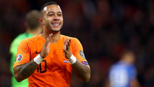 Memphis Depay: Netherlands & Lyon forward set to miss Euro 2020 thumbnail