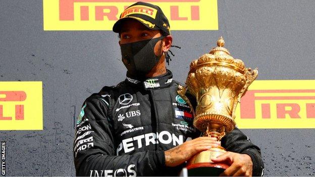 Lewis Hamilton has won three Formula 1 races in a row