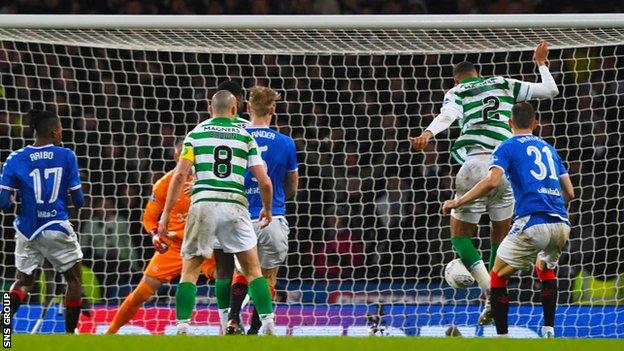 Jullien's winner from Ryan Christie's free-kick was Celtic's only shot on target