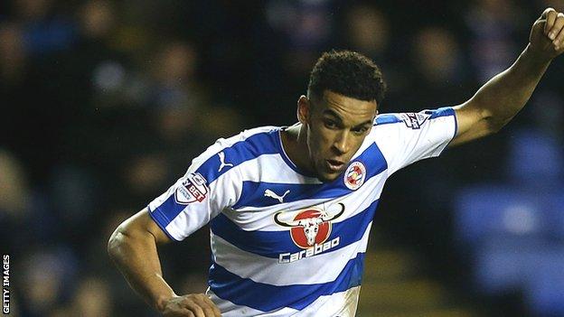 Nick Blackman in action for Reading