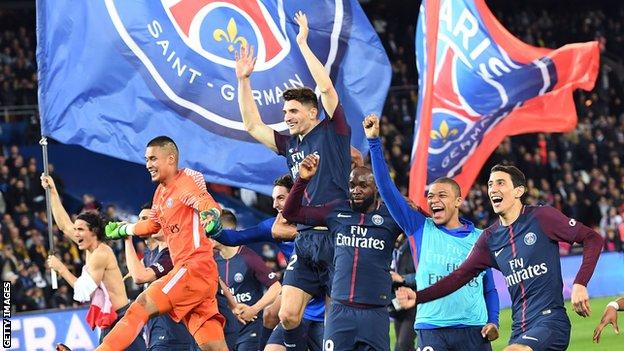 PSG CLAIM ANOTHER LIGUE 1 WIN