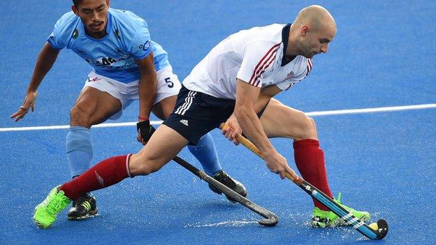 Nick Catlin of England hockey