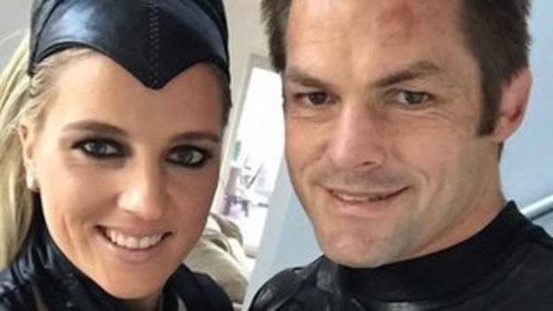 Gemma Flynn and Richie McCaw