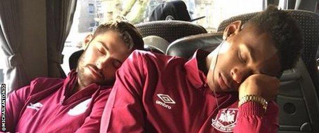 Stephen Hendrie and Reece Oxford