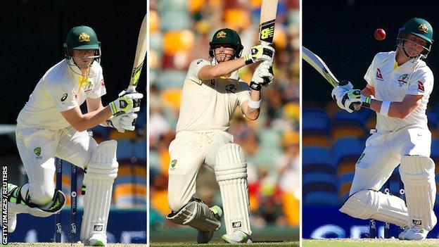 Collage of Australia captain Steve Smith