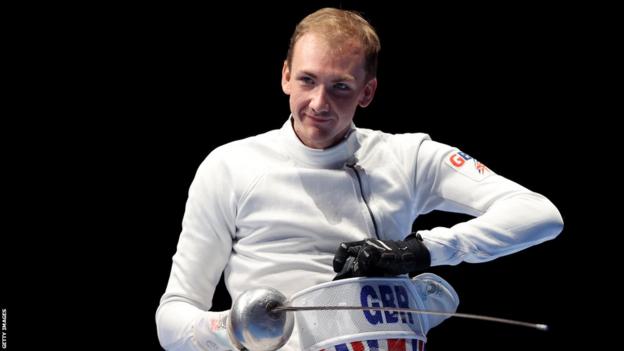 Piers Gilliver at the Tokyo Paralympics