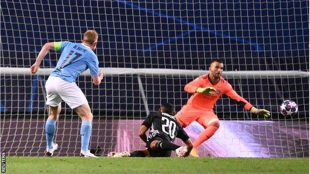 Champions League: Lyon stuns Manchester City (video)