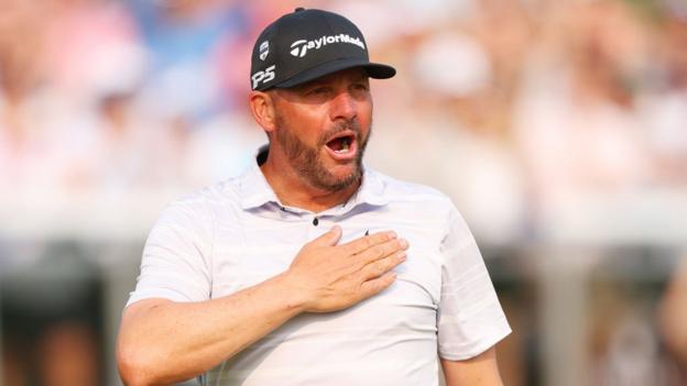 PGA Championship: What does Michael Block's RAW hat mean?