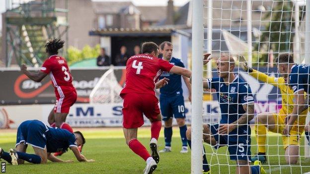 Andrew Considine forces extra-time with a late goa