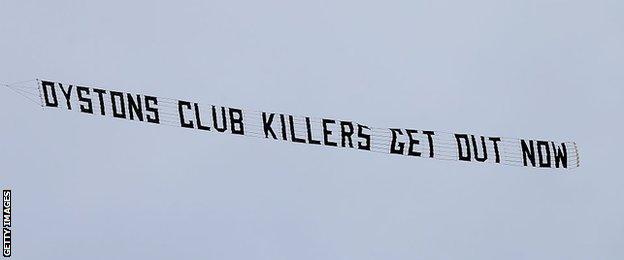 Blackpool banner