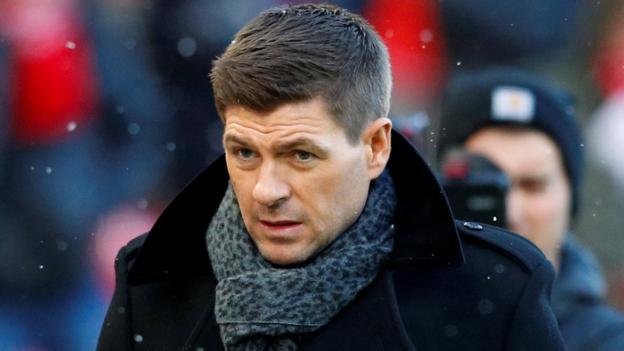 Steven Gerrard: Mark Warburton says Rangers must set manager realistic targets