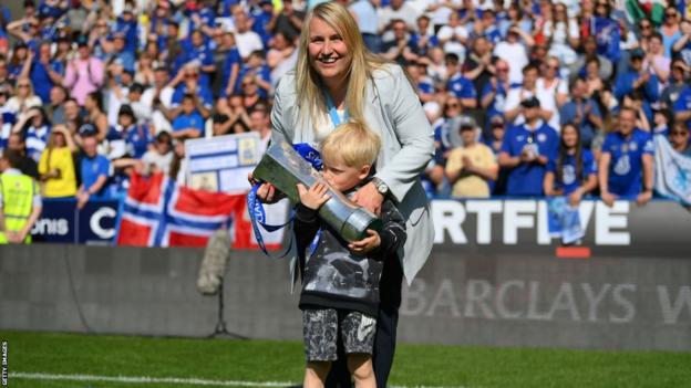 Emma Hayes: Relief season over as 'hardest yet' ends in Chelsea winning WSL  title – BBC Sport