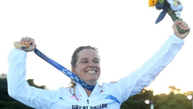Hannah Mills became the most successful female sailor in Olympic history as she and Eilidh McIntyre won 470 gold at Tokyo 2020.