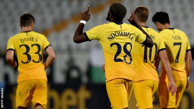 Europa League Lokomotiv Plovdiv 1 2 Tottenham BBC Sport