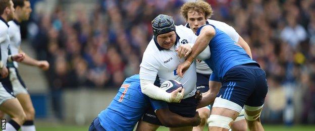 WP Nel's power helped Scotland beat France
